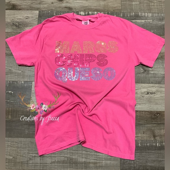 Margs Chips Queso plus size shirt - Picture 1 of 1